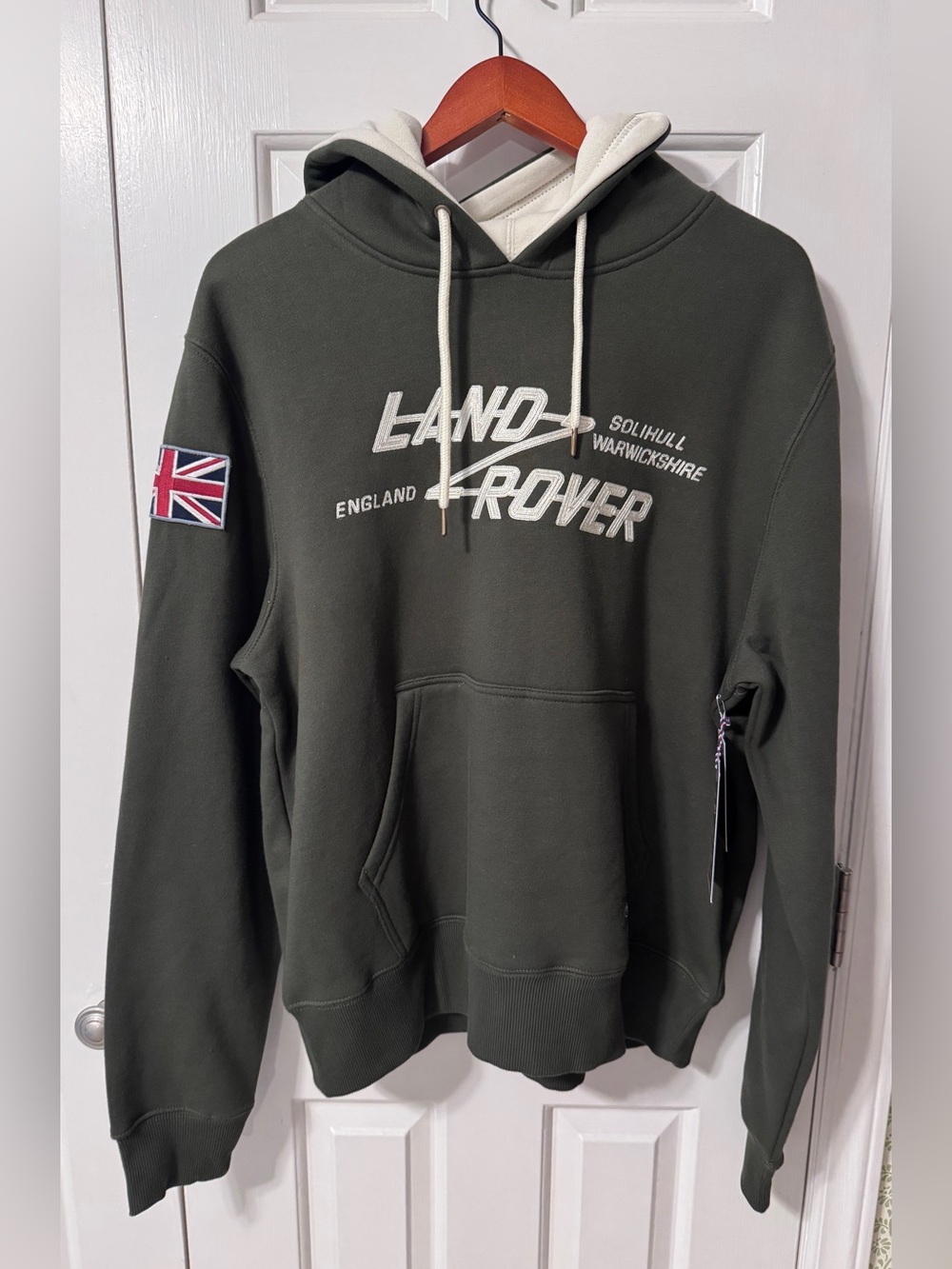 Land Rover Heritage Collection x Red Canoe Olive Green Owner’s Hoodie